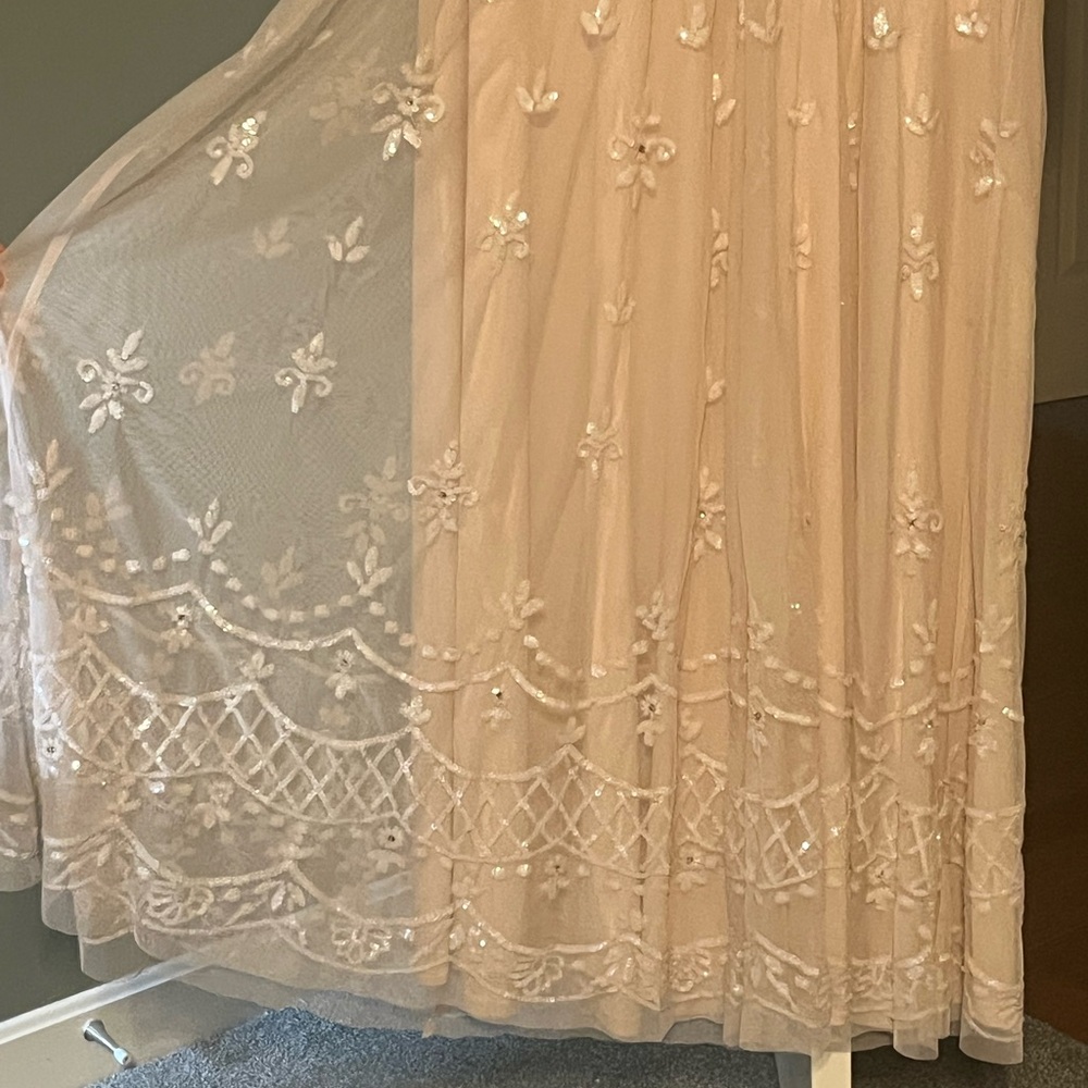 Mac Duggal Soft Pink Gown